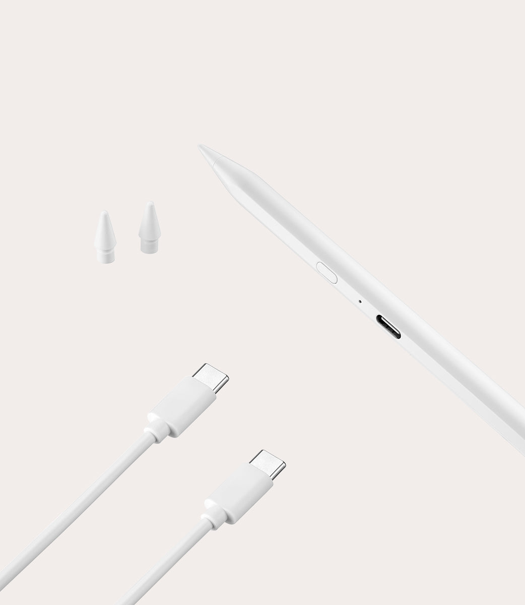 Tucano Pencil 3 Eingabestift Weiß USB-C