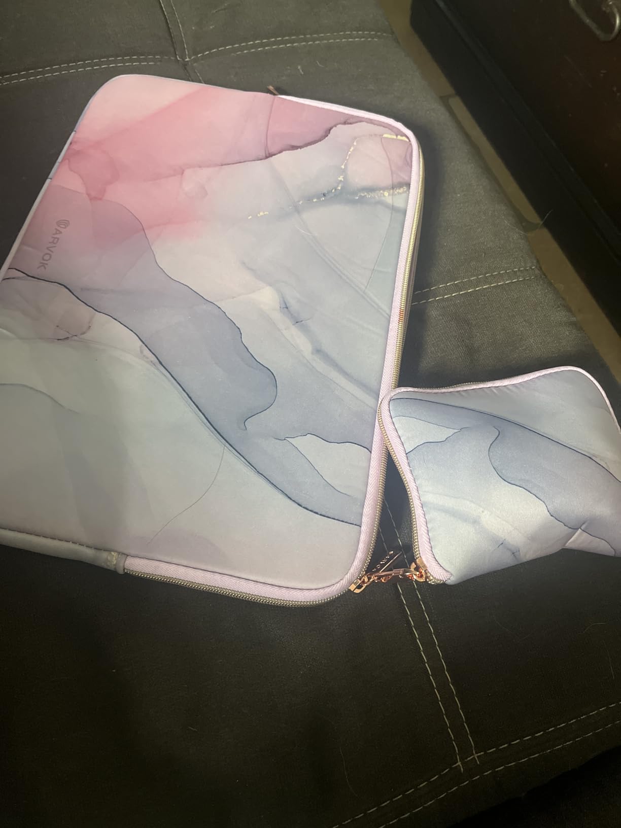 Arvok Basic Laptop Sleeve 13,3 Zoll Rosa Leopardendruck Canvas
