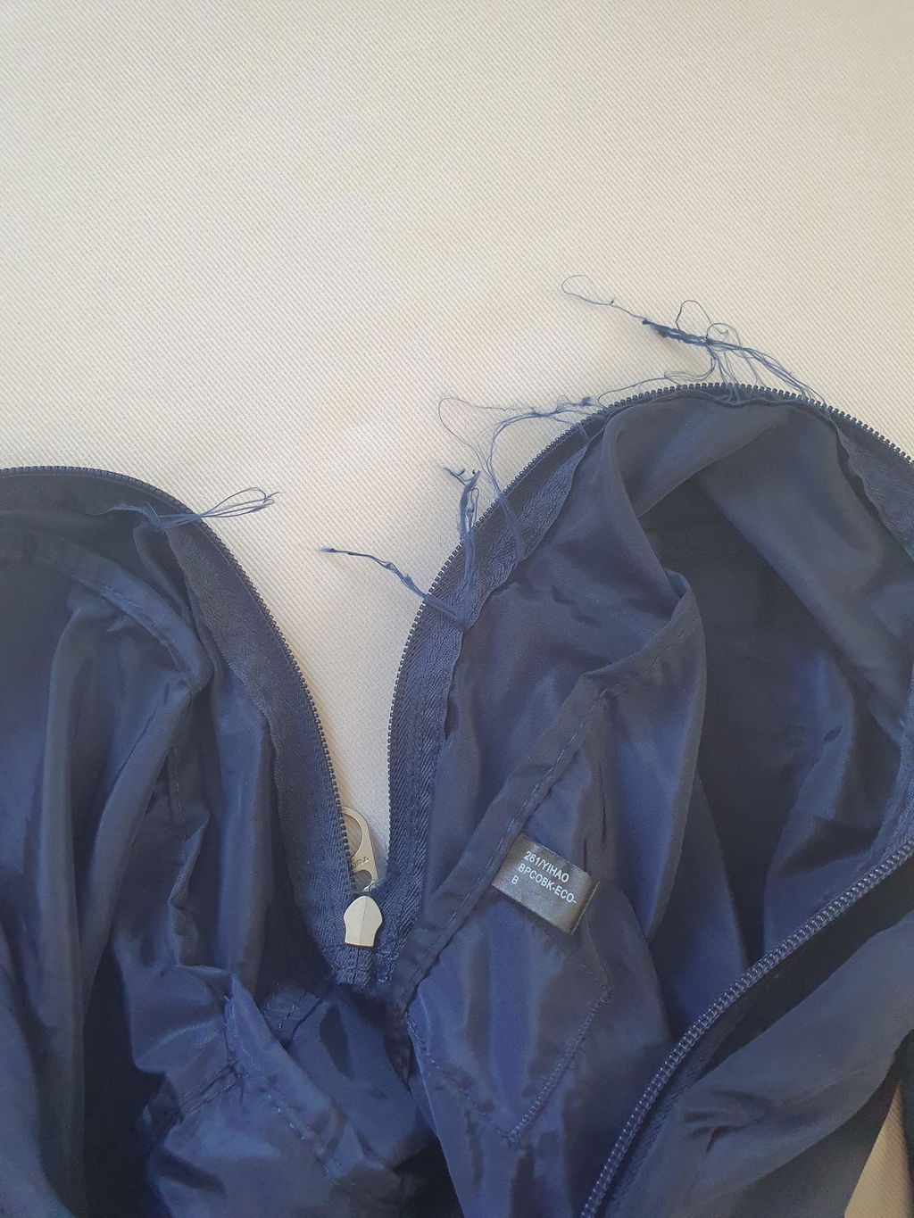 Tucano Compatto Eco Rucksack Blau faltbar Recycling