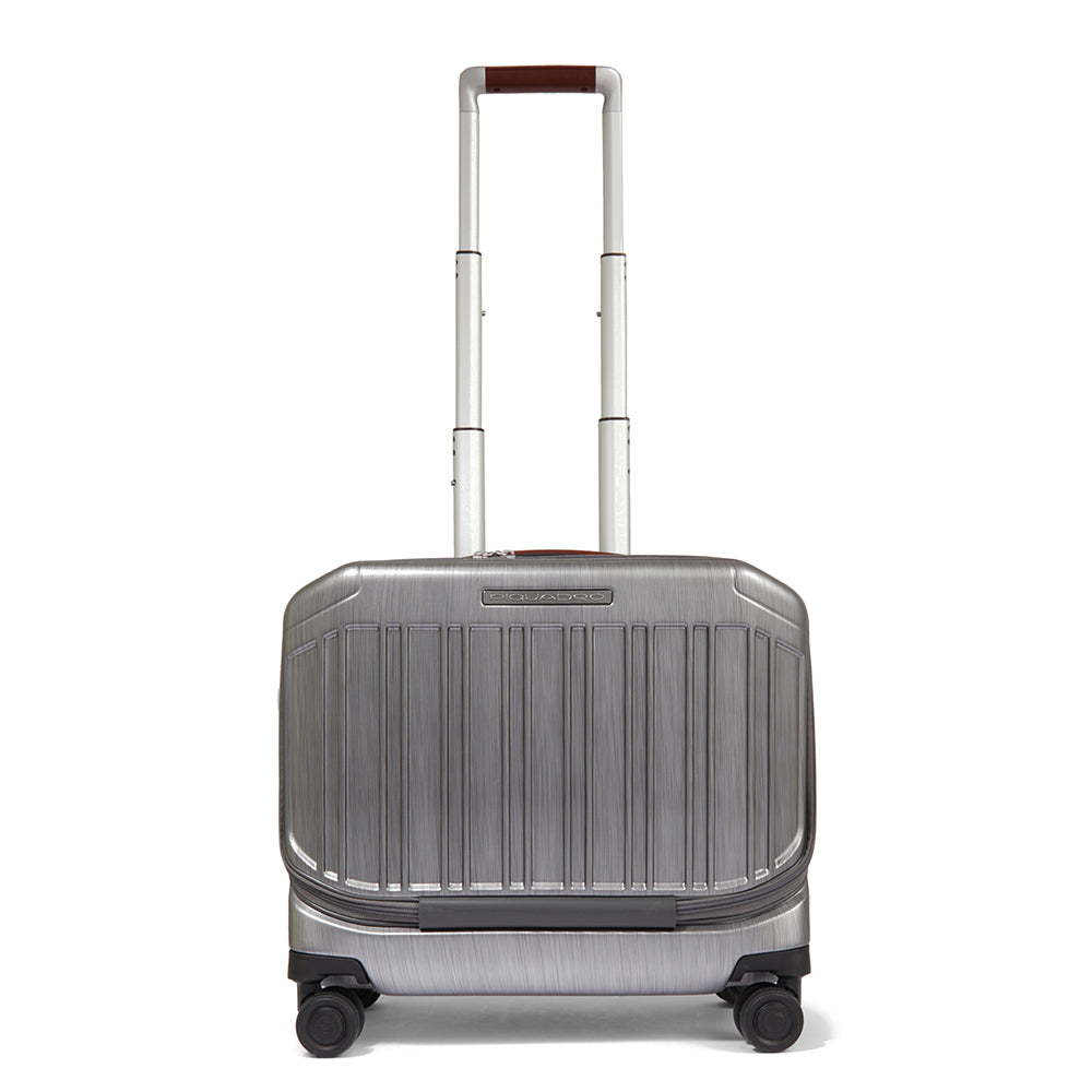 Piquadro PQLP Pilotenkoffer Trolley 15,6 Zoll Schwarz