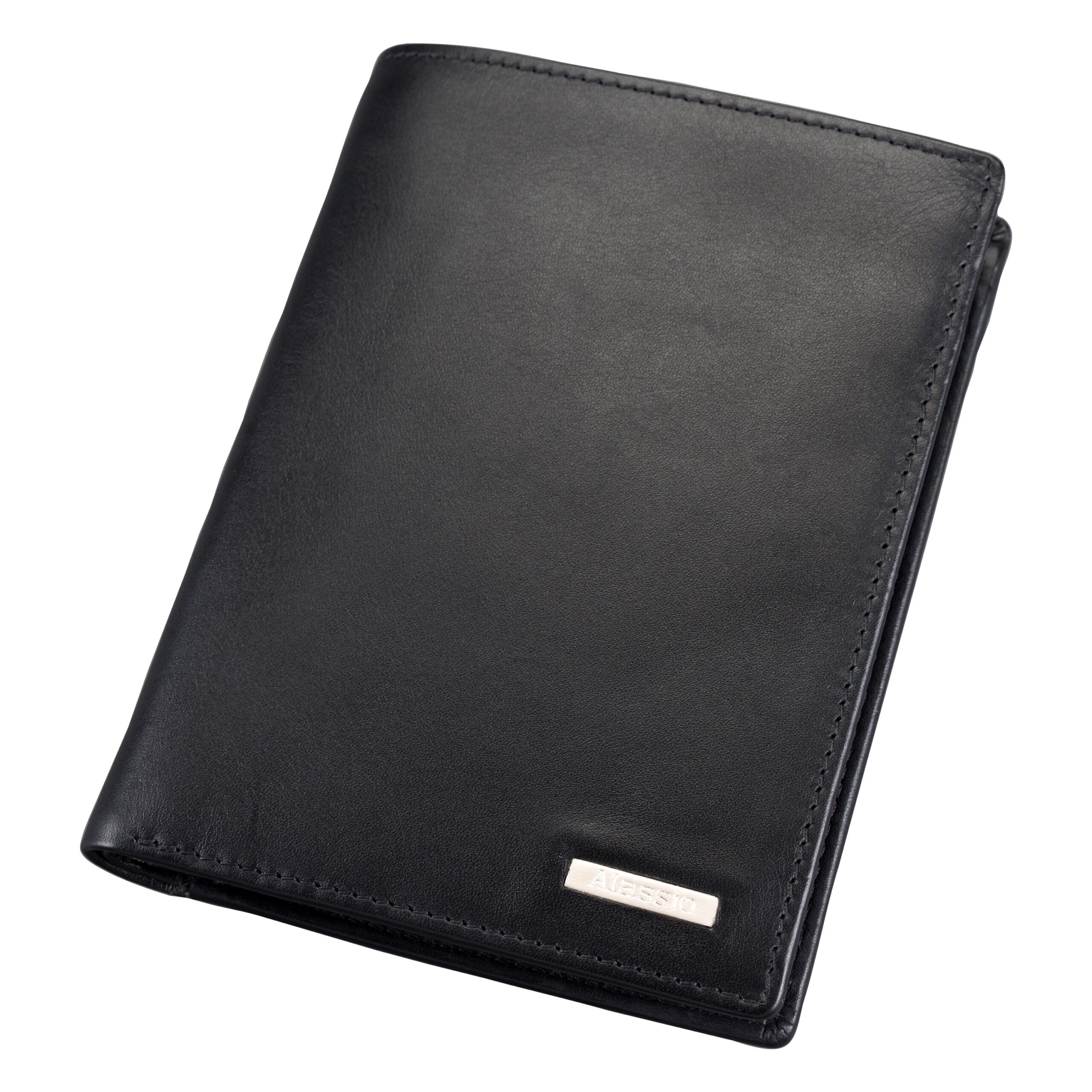 Lightpak Geldbörsen Kombibörse Portemonnaie schwarz Carbon 13cm