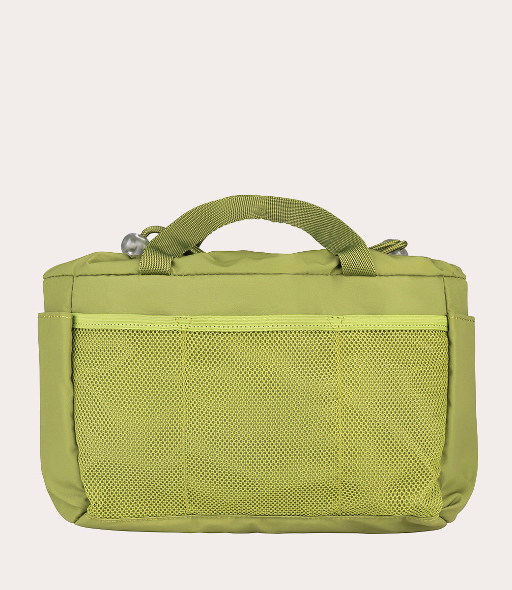 Tucano Mia Organizer Tasche Schwarz klein Kordelzug