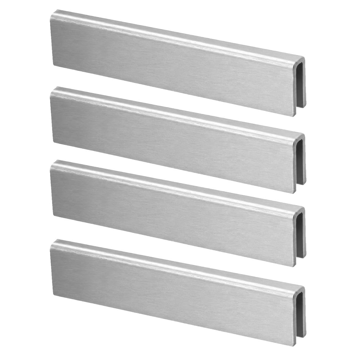 Gardenline Rasenkanten 4 Stück Metall verzinkt 119,5x13 cm