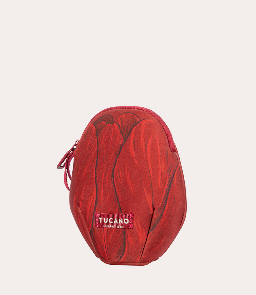 Tucano Schizzo Pouch 3D Tulip Stiftemäppchen Rot