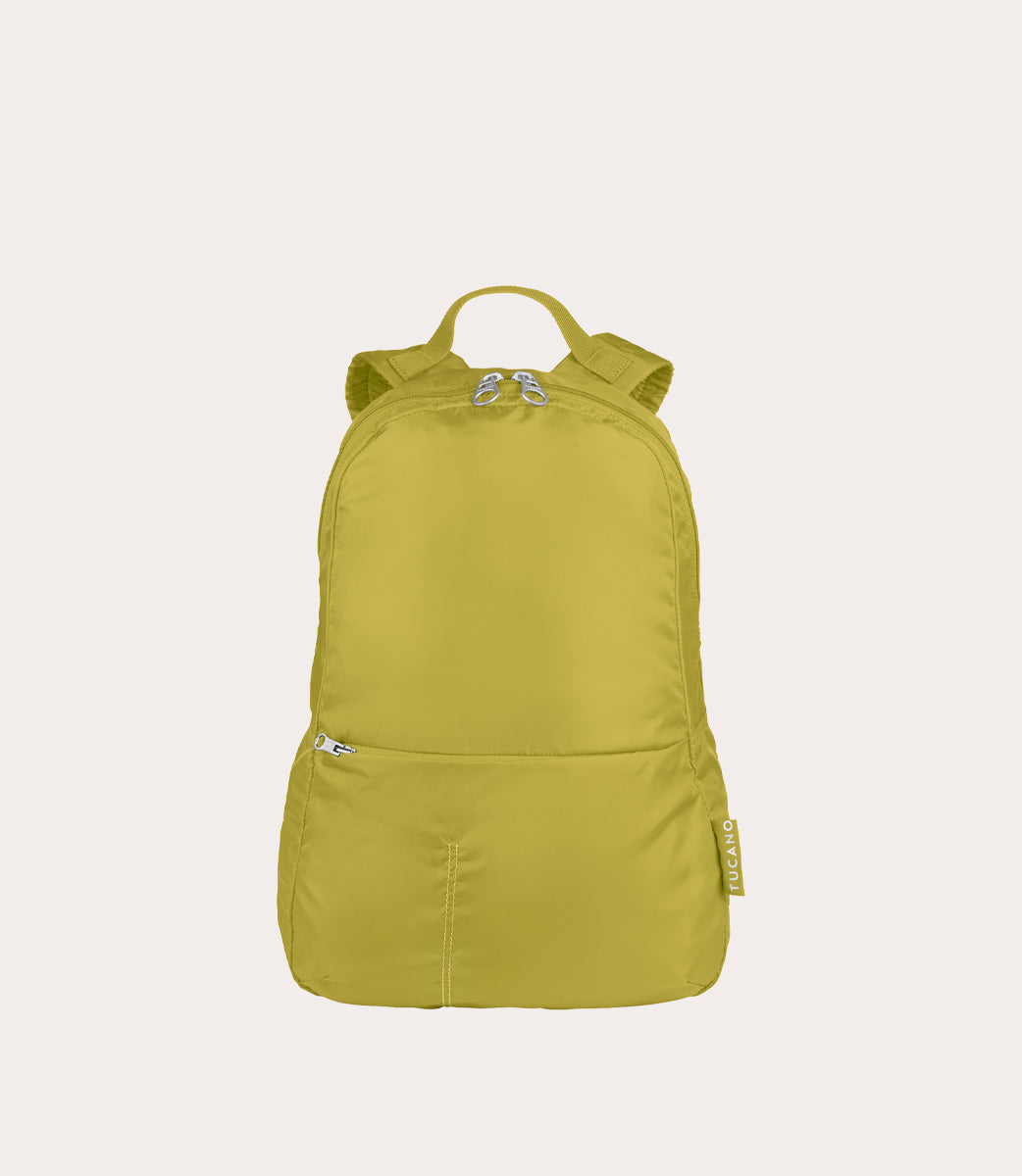Tucano Compatto Eco Rucksack Blau faltbar Recycling