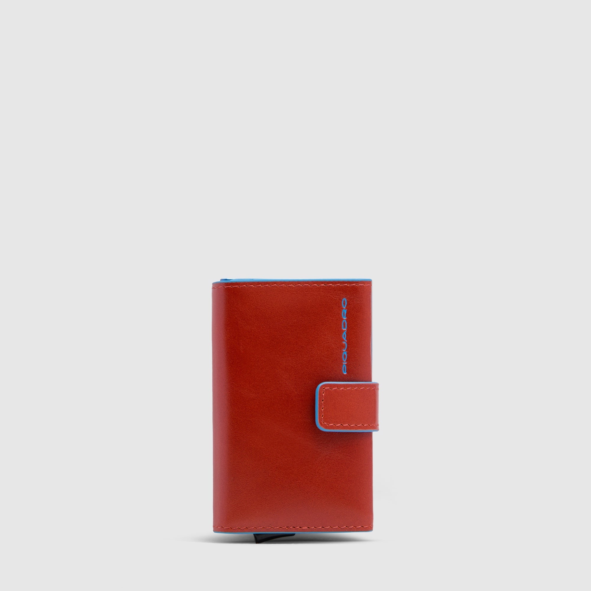 Piquadro Black Square Kartenetui Herren Metall RFID