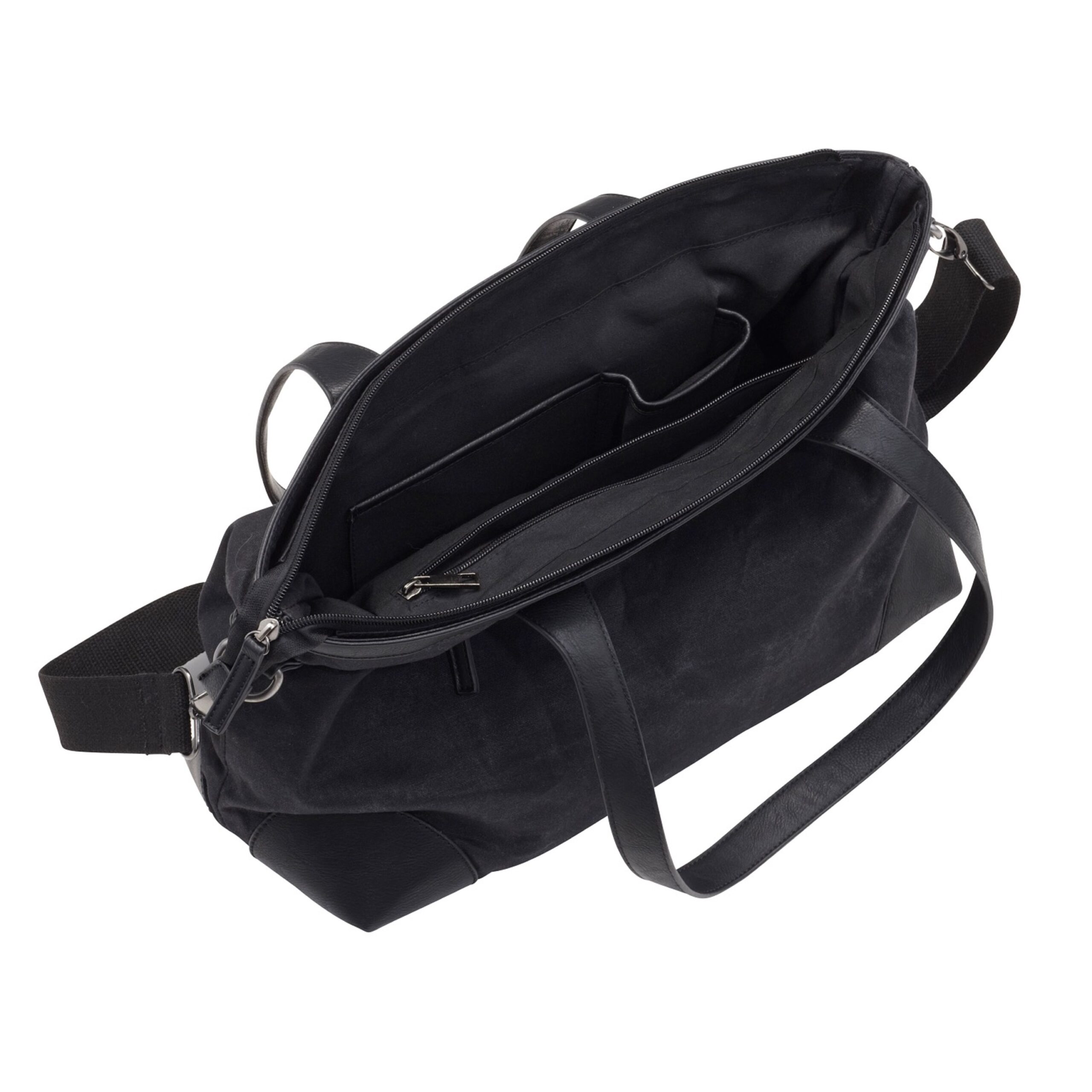 Lightpak Heaven Damentasche Schwarz Canvas Handtasche