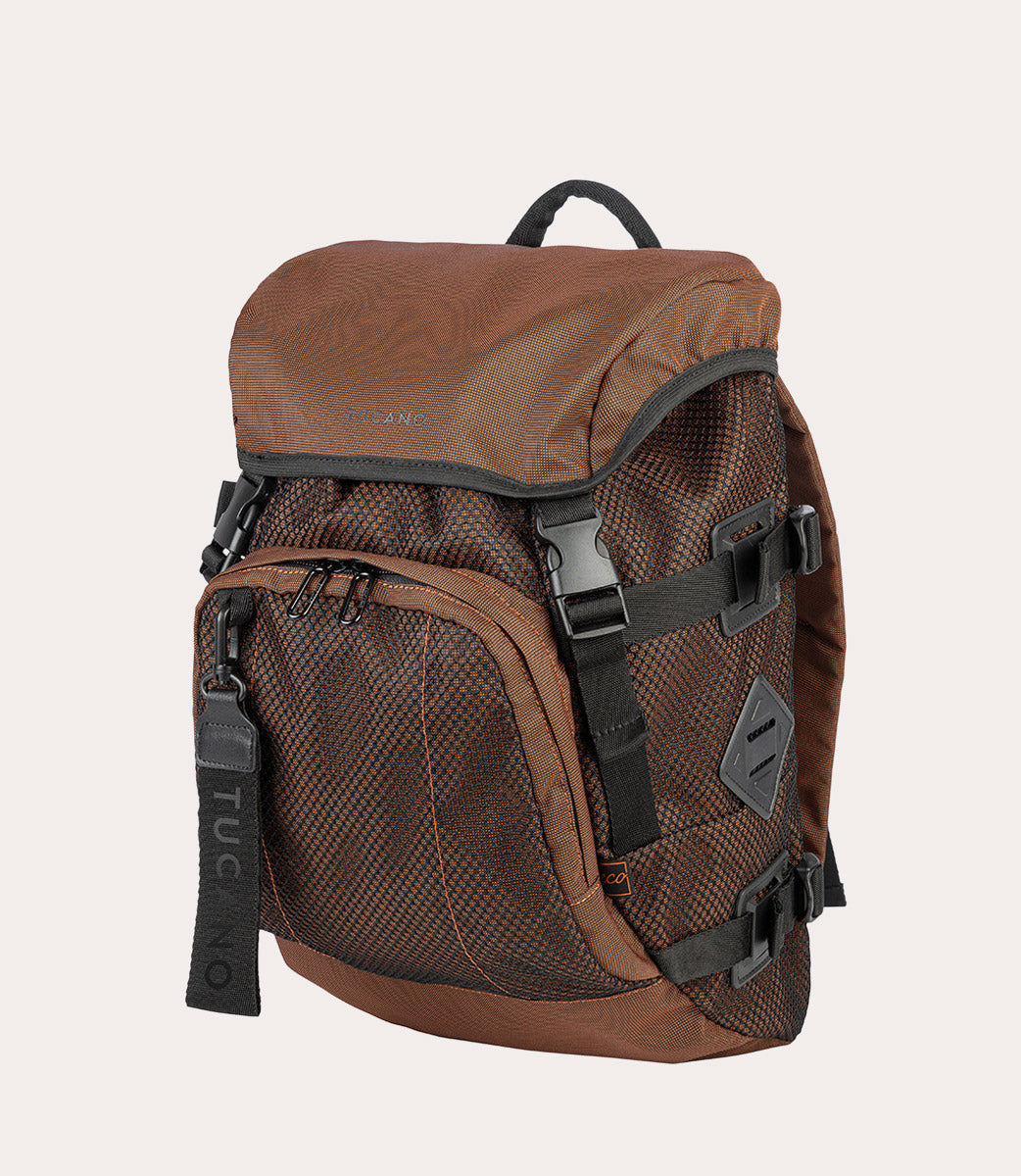Tucano Goal Rucksack 14 Zoll Grau recycelt Laptopfach