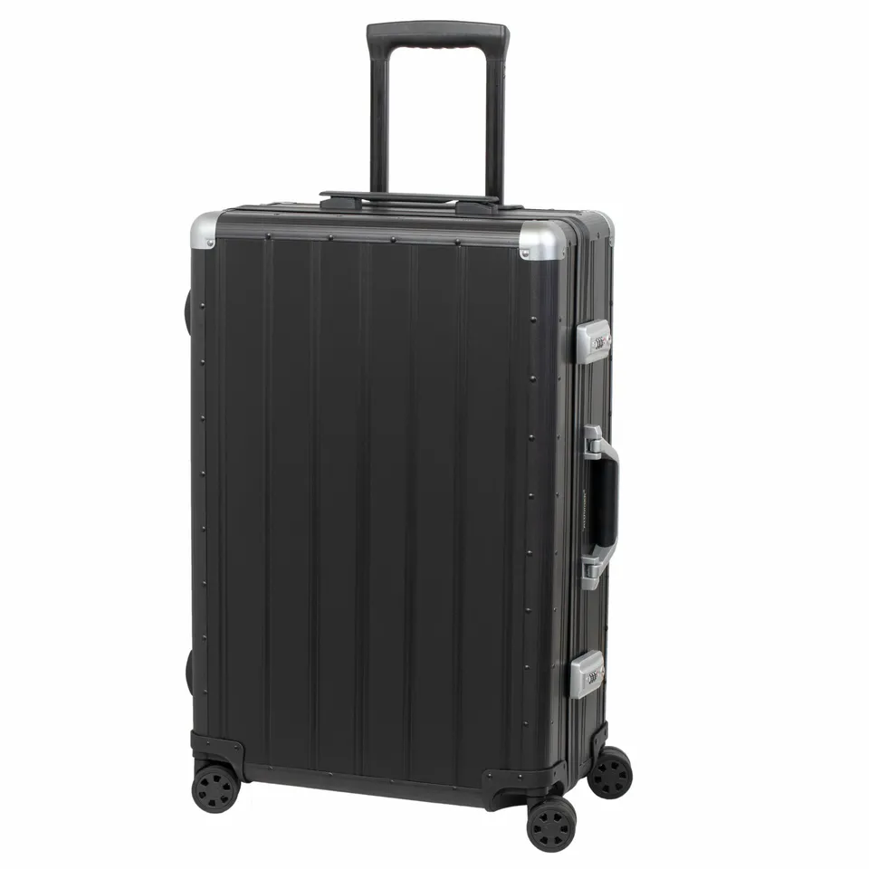 Lightpak Business Trolleys Reisetrolley AURIGA 45175 Alu Schwarz TSA