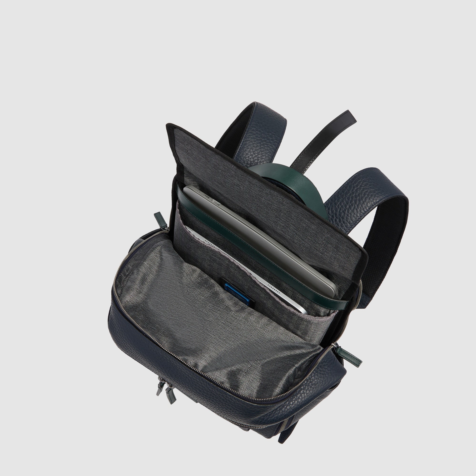 Piquadro Black Square Rucksack 15,6 Zoll Laptopfach