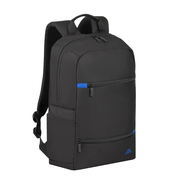 RIVACASE Aviva Laptop Rucksack 15,6 Zoll Schwarz 15L wasserabweisend