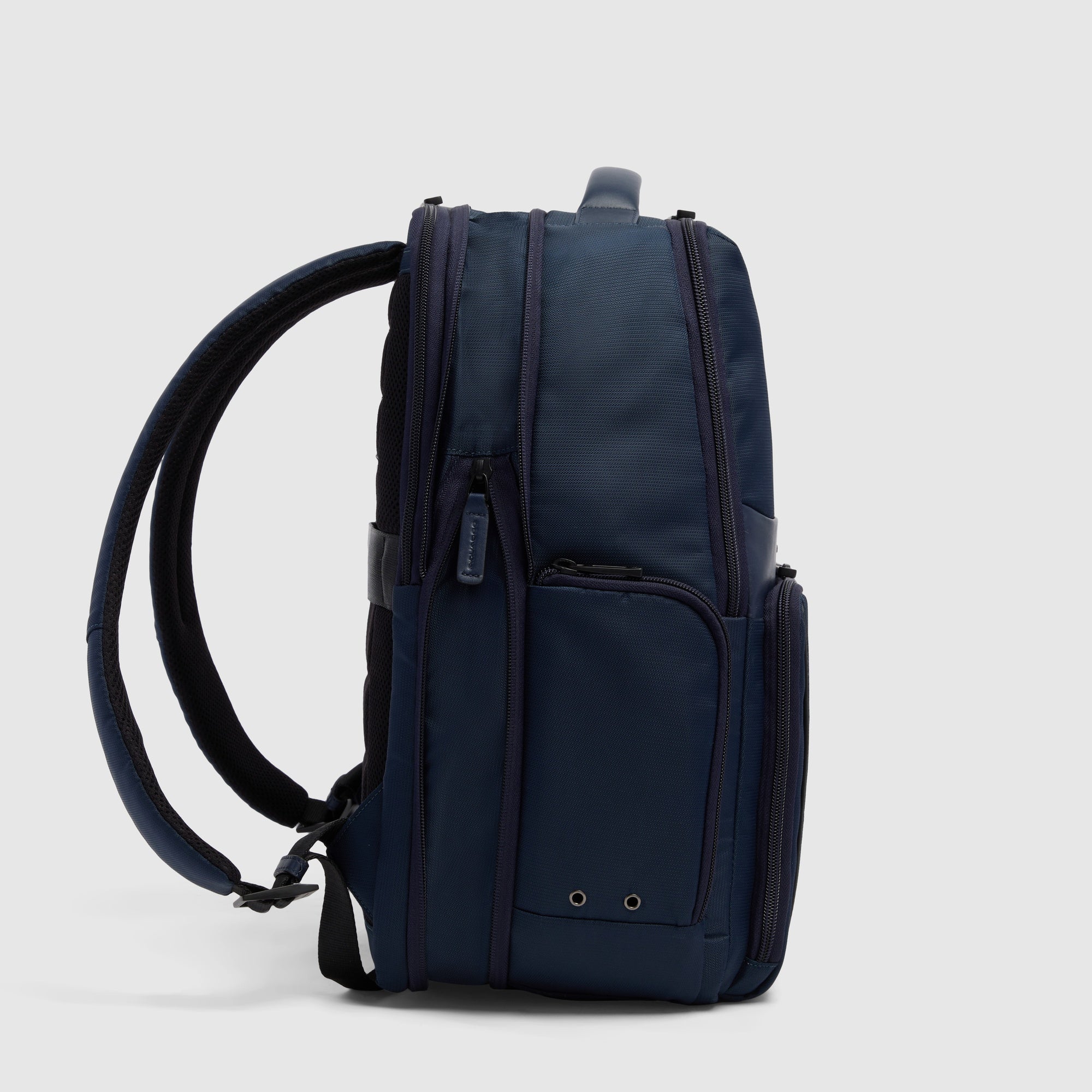 Piquadro Rover Rucksack 15,6 Zoll erweiterbar schwarz