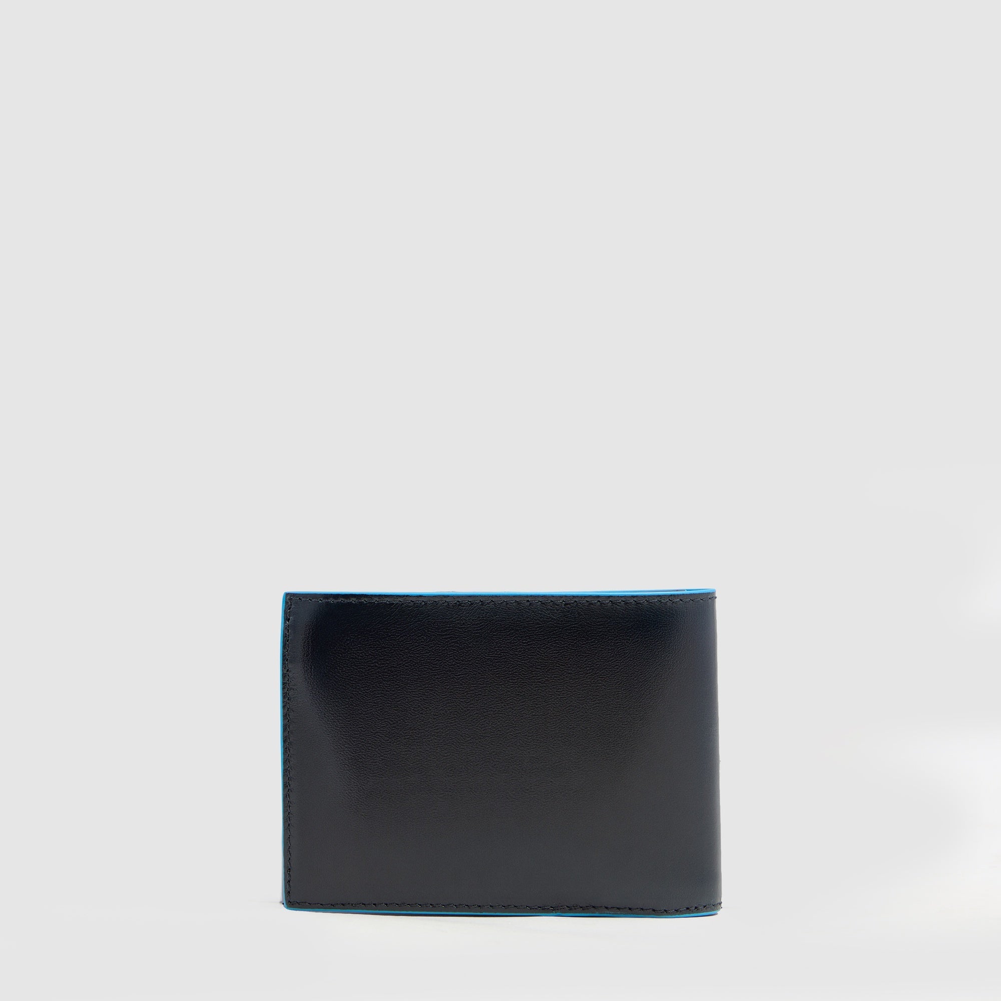 Piquadro Blue Square Geldbörse Herren Münzfach RFID Schwarz