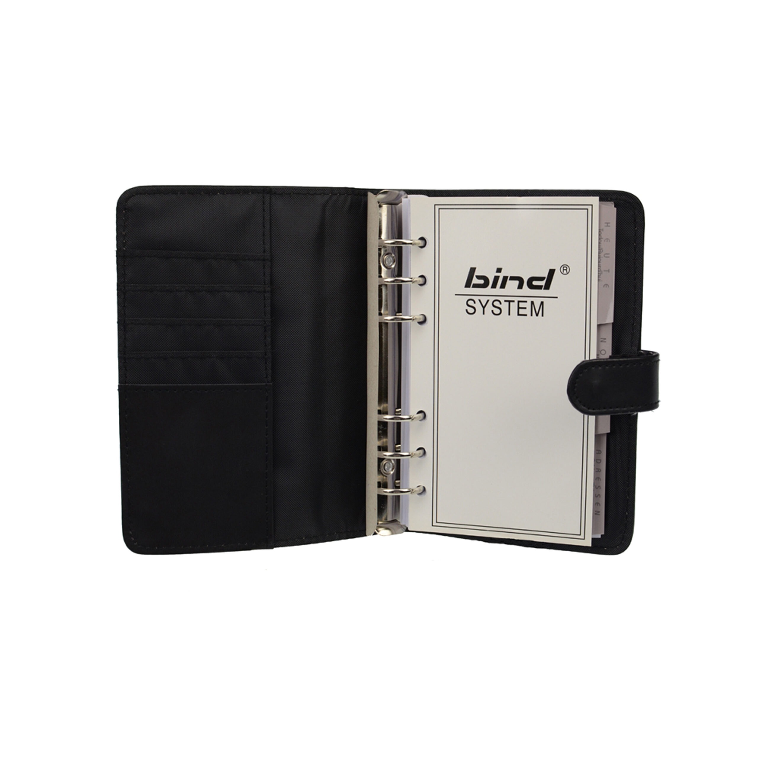 Lightpak Systemplaner A6 braun Lederimitat Woche 2 Seiten