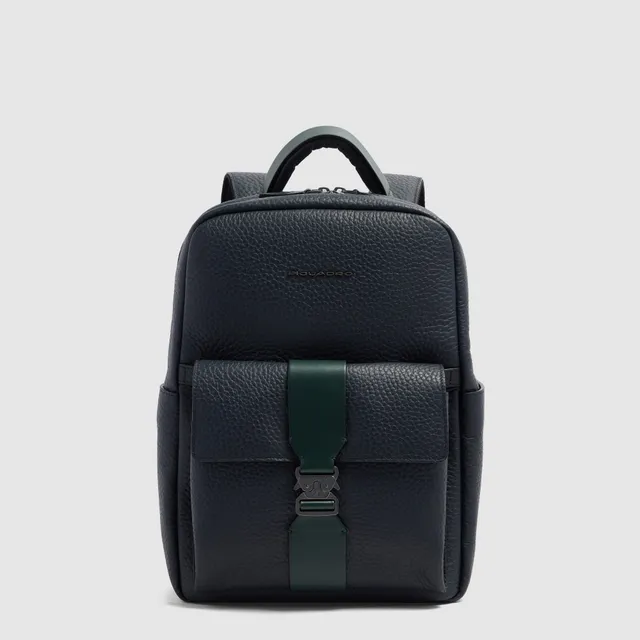 Piquadro Urban Rucksack 14 Zoll Laptop 2 Fächer Blau