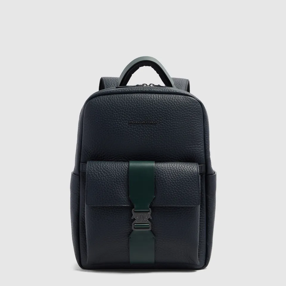 Piquadro Urban Rucksack 14 Zoll Laptop 2 Fächer Blau