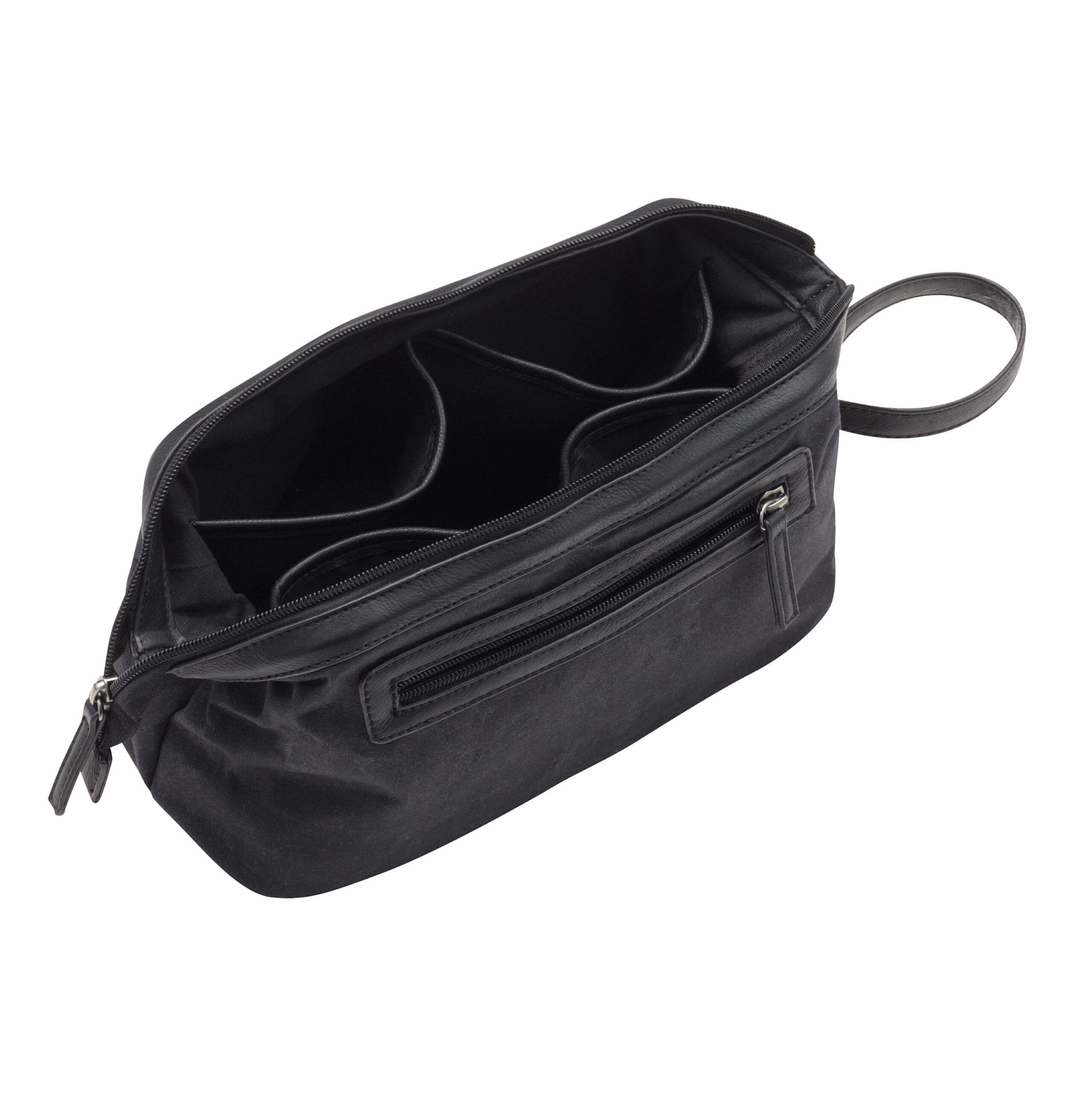 Lightpak Deeds Kosmetiktasche Schwarz Canvas 28x15cm