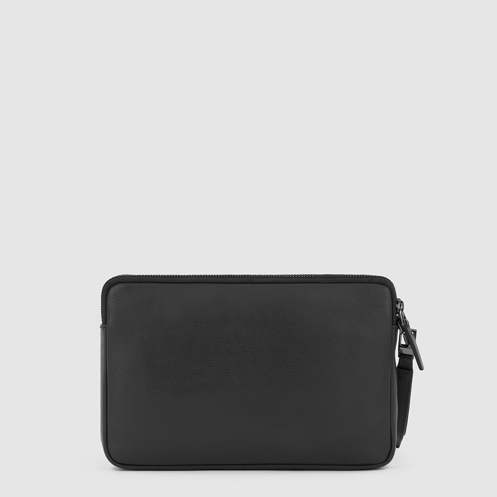Piquadro Modus POCHETTE Clutch Blau Leder RFID iPad mini