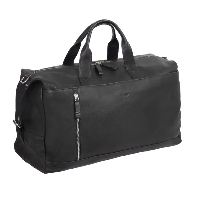 Lightpak Weekender Toro Reisetasche Leder schwarz 50cm