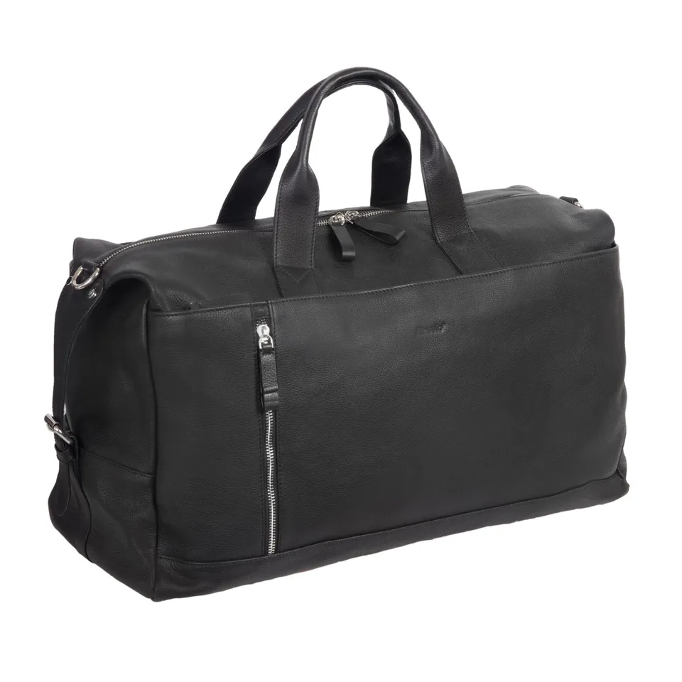 Lightpak Weekender Toro Reisetasche Leder schwarz 50cm