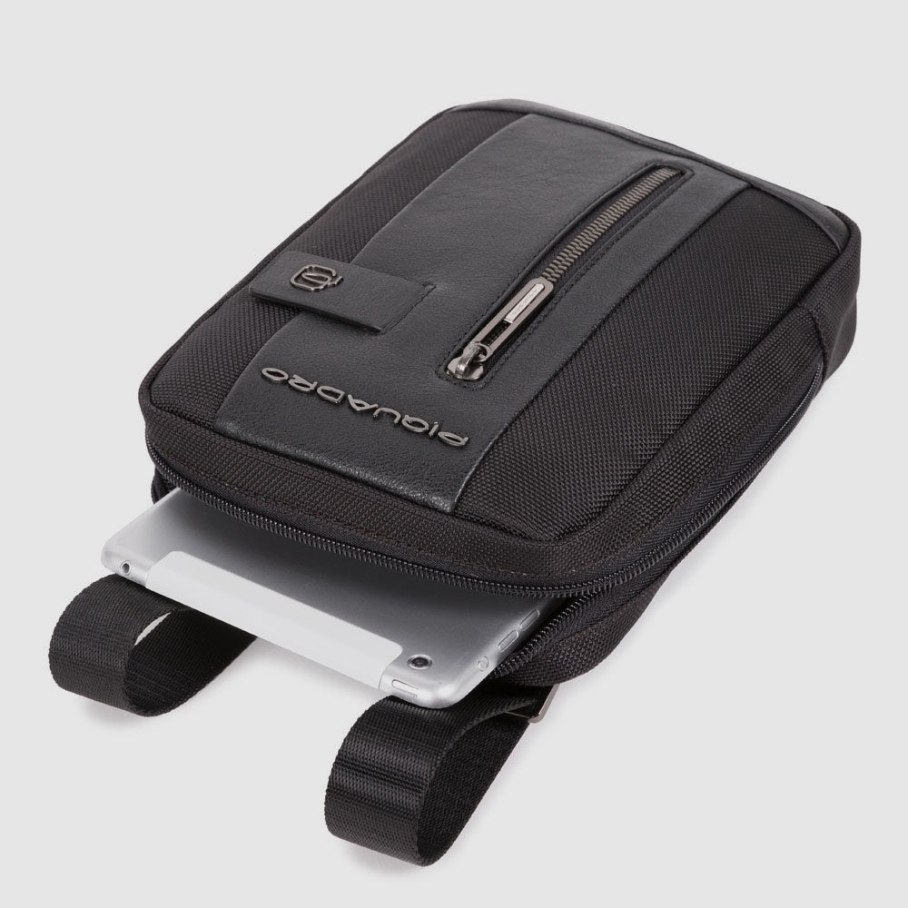 Piquadro Corner 2.0 Herrentasche iPad mini Recycling-Stoff