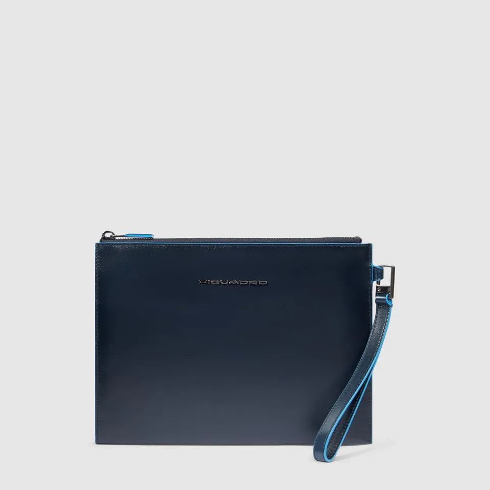 Piquadro Black Square Pochette Herren schwarz iPad mini