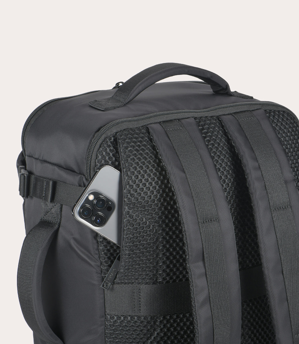 Tucano Tugò Premium Kabinenrucksack Schwarz 15,6 Zoll