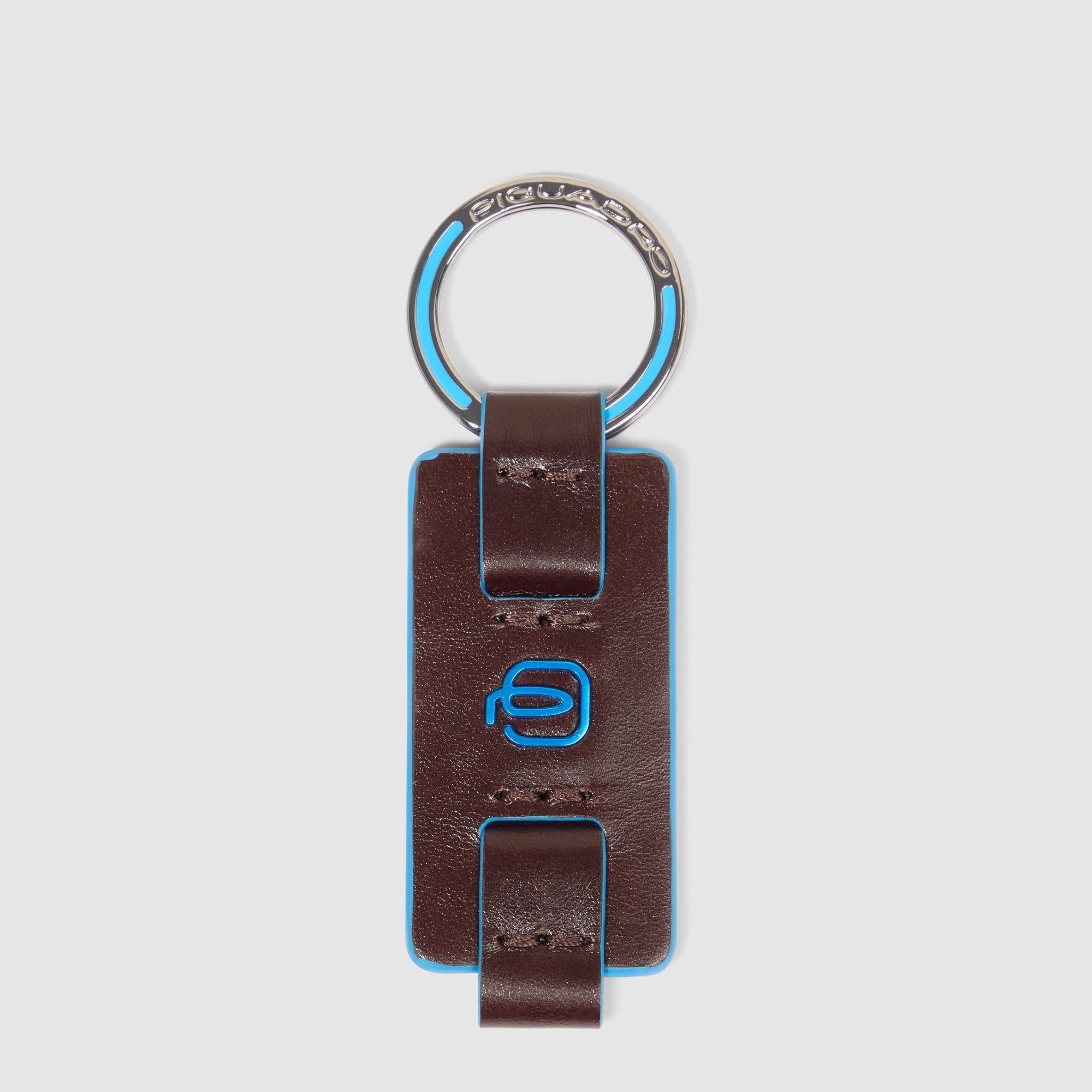 Piquadro Blue Square Schlüsselanhänger Metall Schwarz