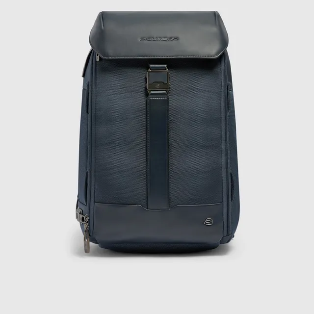 Piquadro Rover PQ6 Laptop-Rucksack 15,6 Zoll Schwarz
