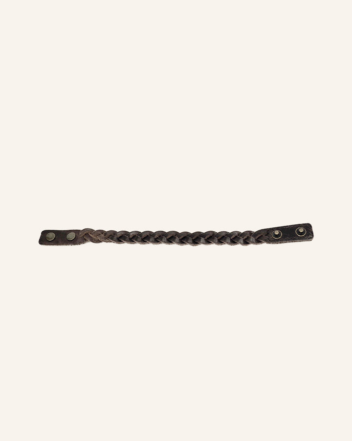 Buckle & Seam Rawi Lederarmband Crazy Horse Leder Größe L