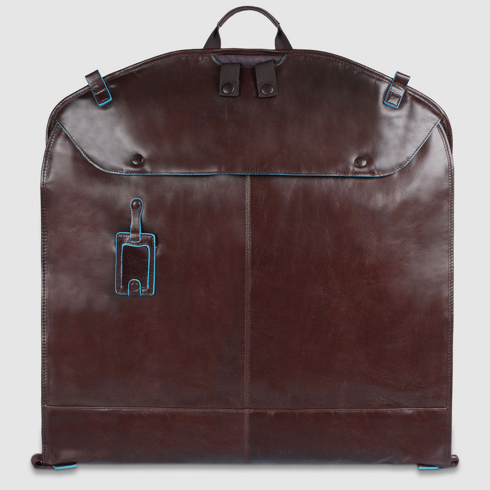 Piquadro Rover Kleidersack Leder Braun Anzugtasche