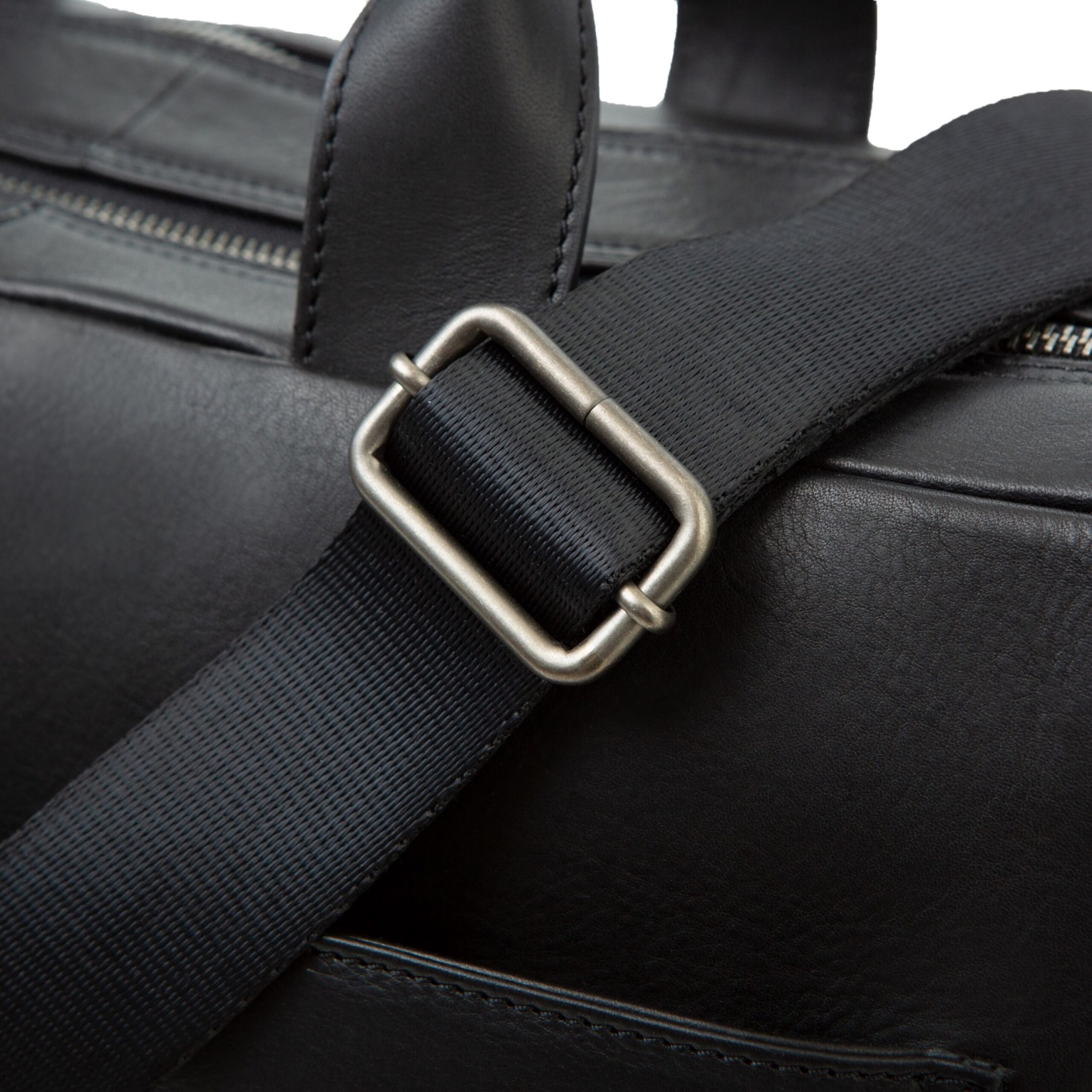 Lightpak Nomad Businesstasche schwarz Leder Laptopfach