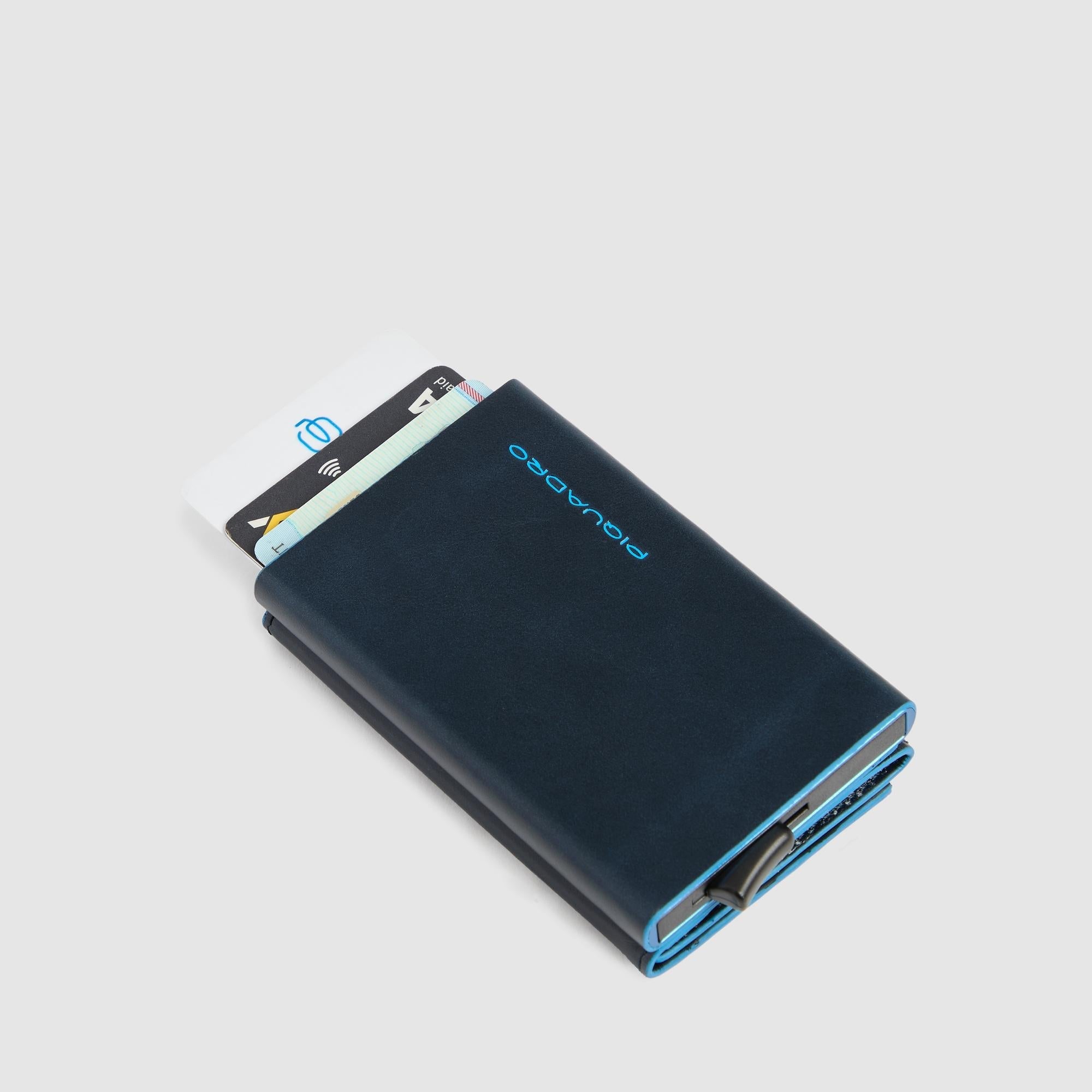 Piquadro Black Square Automatik Geldbörse Herren RFID