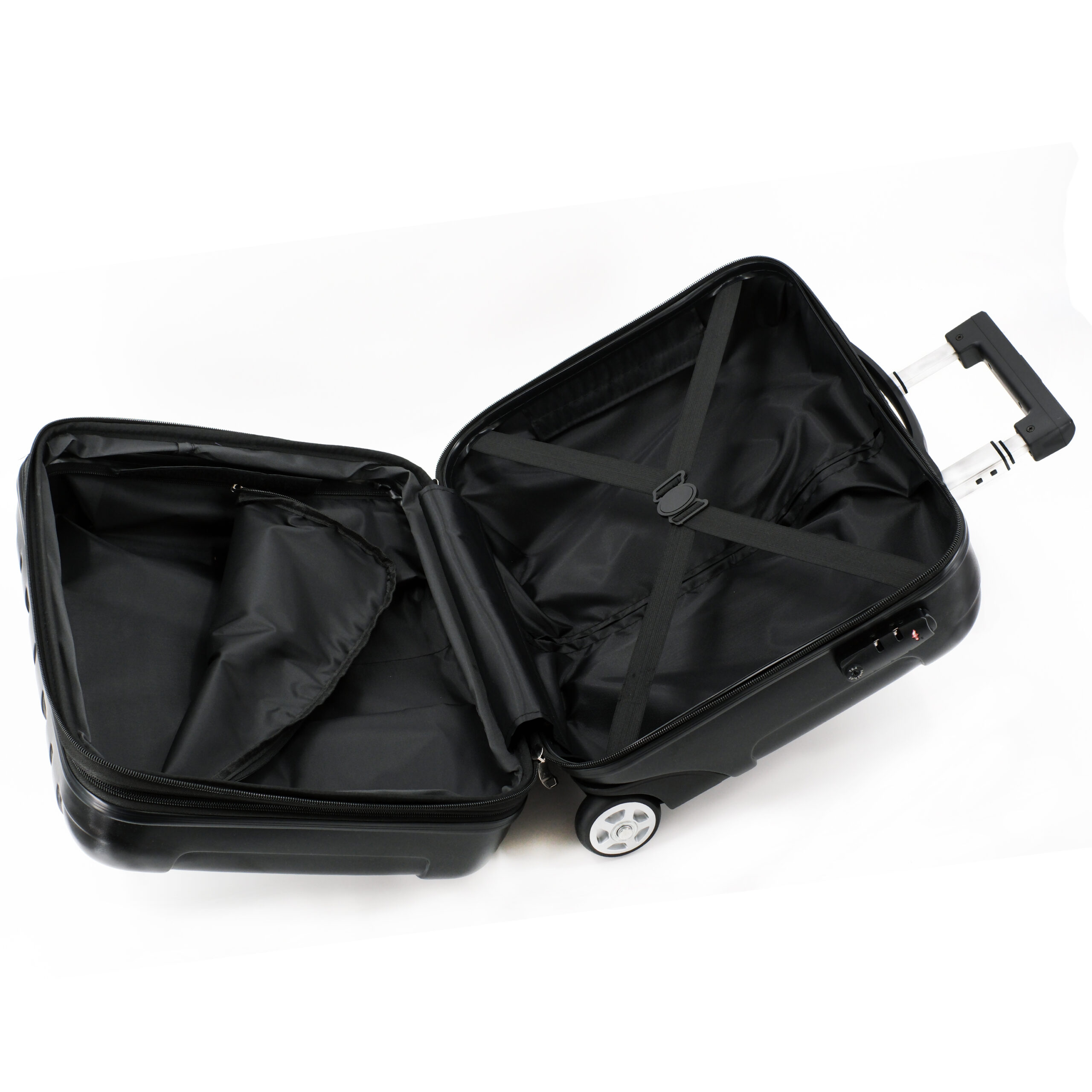 Lightpak Business Trolleys Polycarbonate Businesstrolley schwarz TSA-Schloss