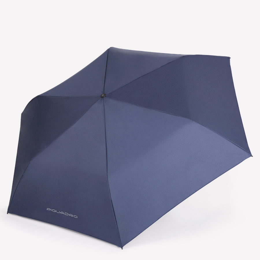Piquadro Corner 2.0 Regenschirm Sturmfest Schwarz