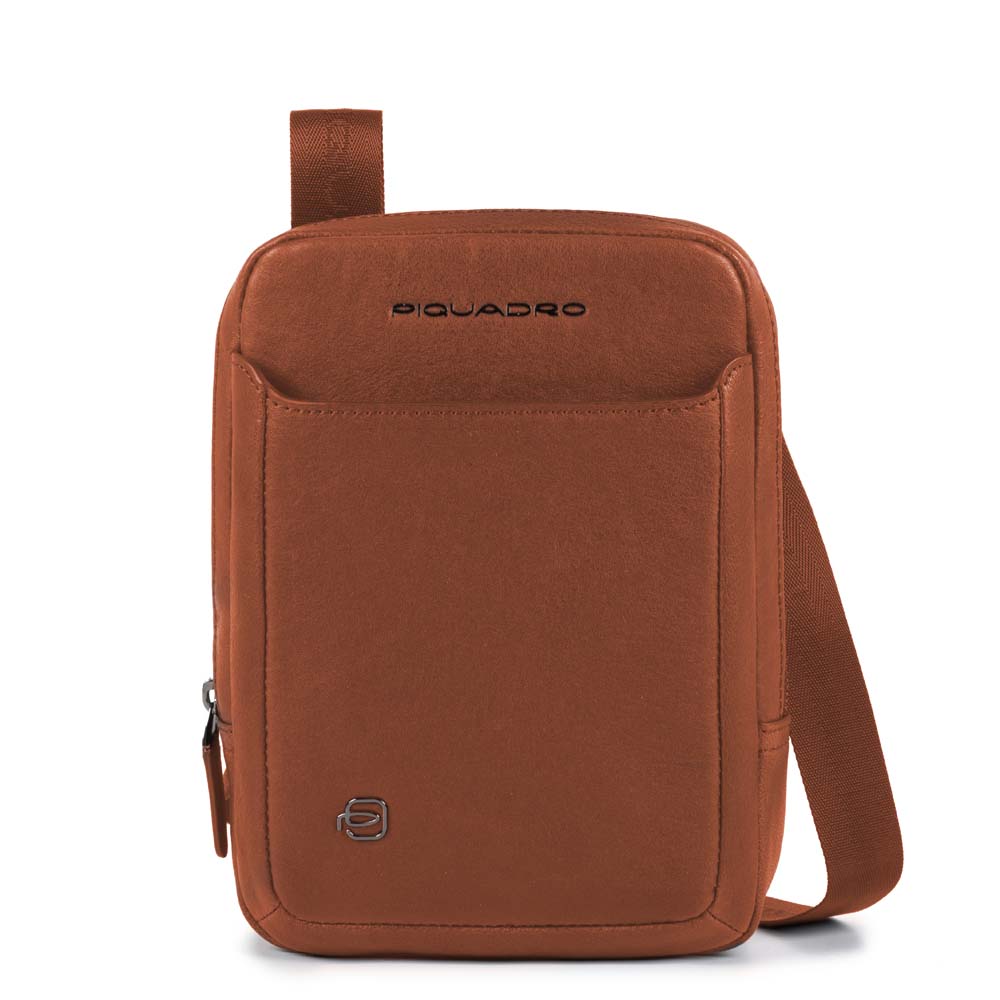 Piquadro Urban Borsello Herrentasche Leder schwarz klein