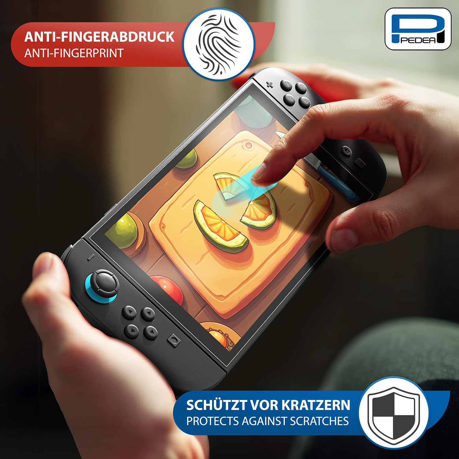 Pedea Panzerglas Schutzfolie Nintendo Switch 2 9H klar