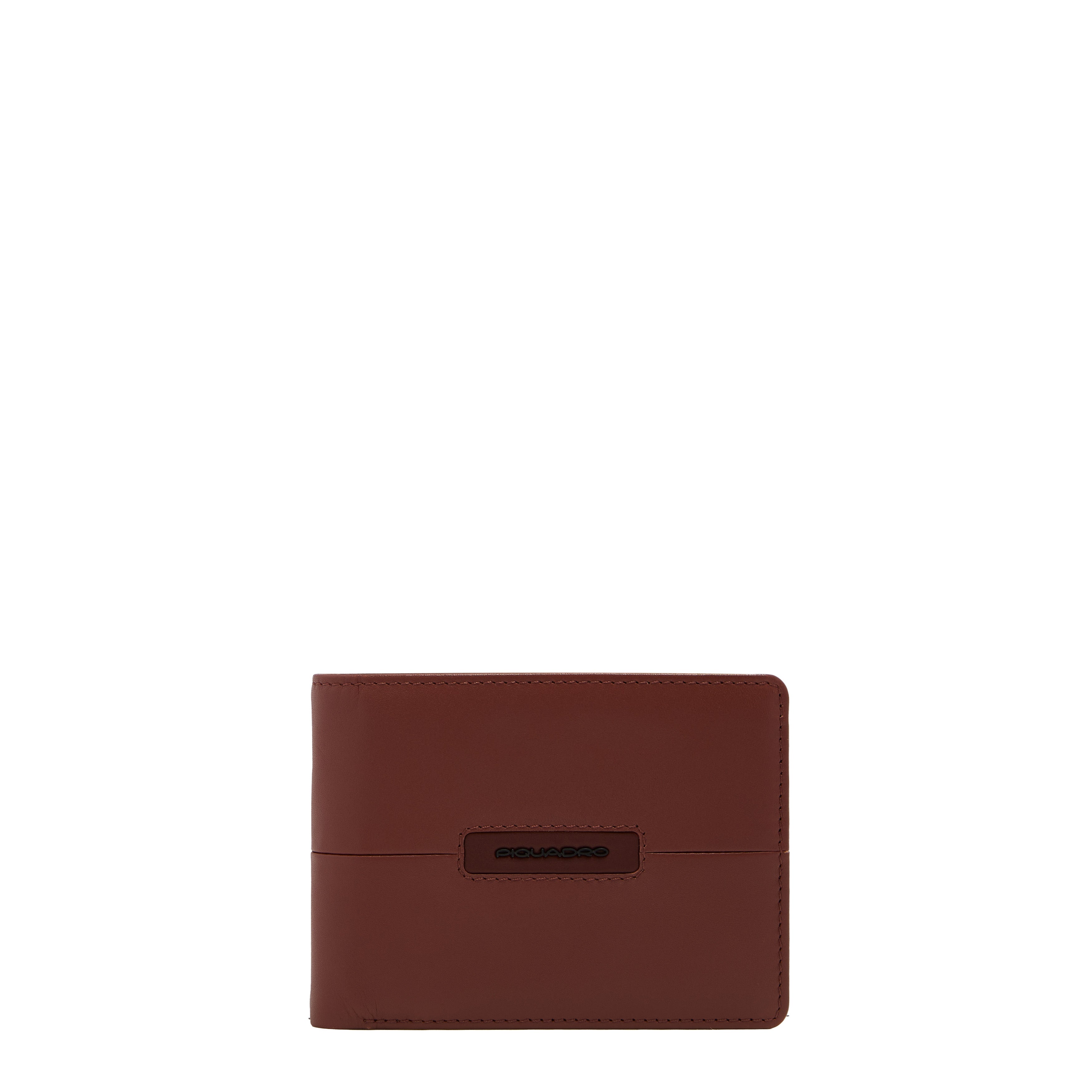 Piquadro Blue Square Herren Geldbörse Leder Blau mit Ausweisfach