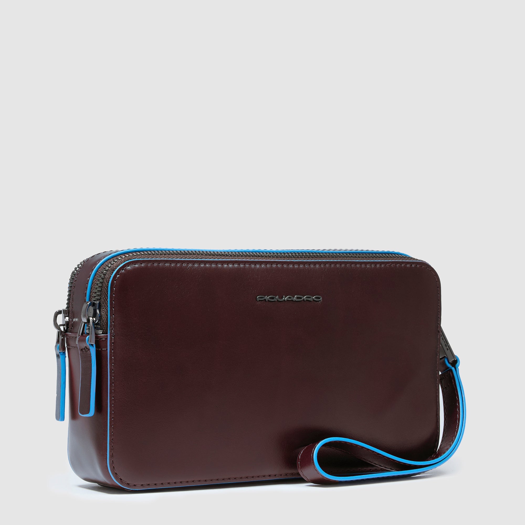 Piquadro Modus Pochette Herren-Clutch schwarz 2 Fächer