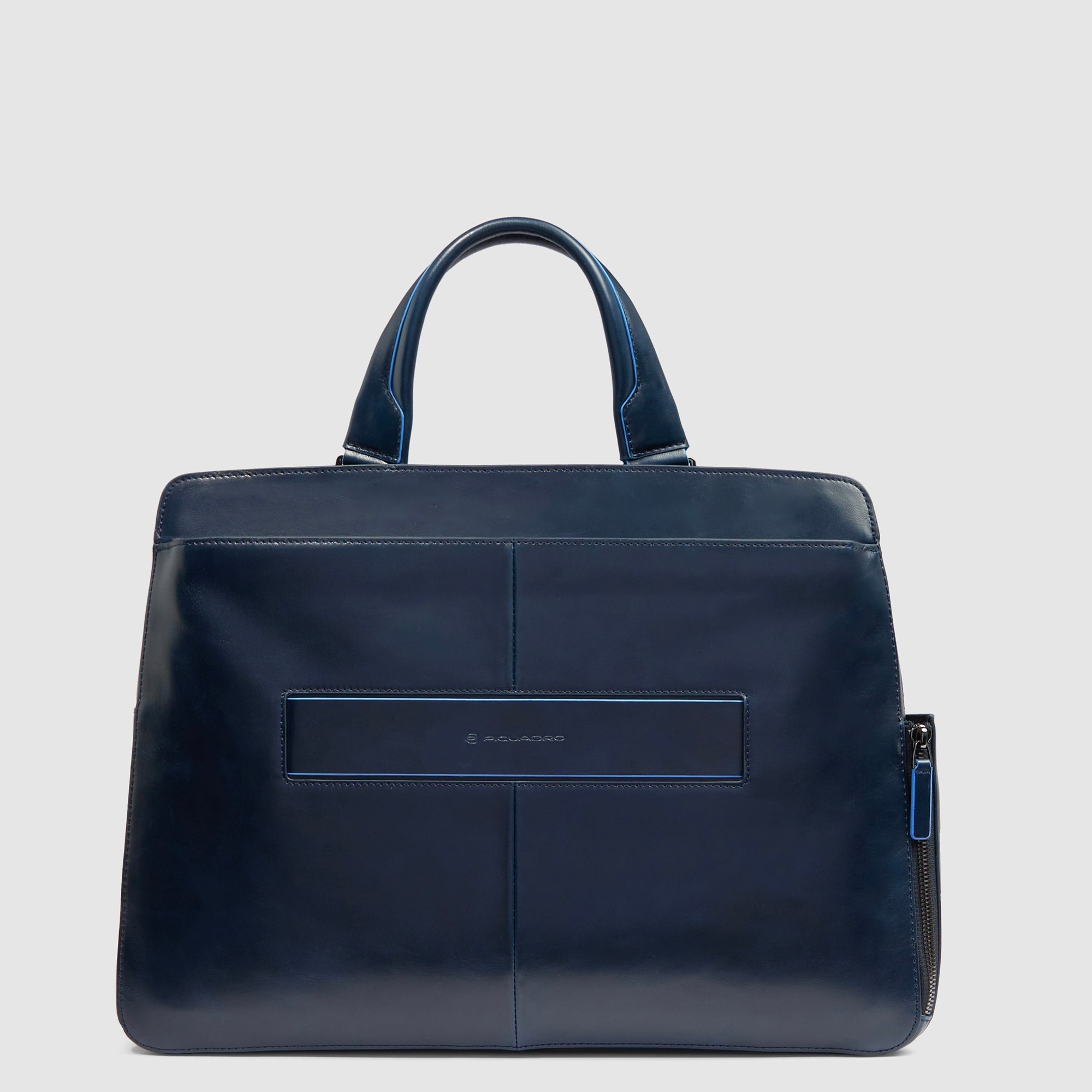 Piquadro Modus Aktentasche 15,6 Zoll Leder blau RFID