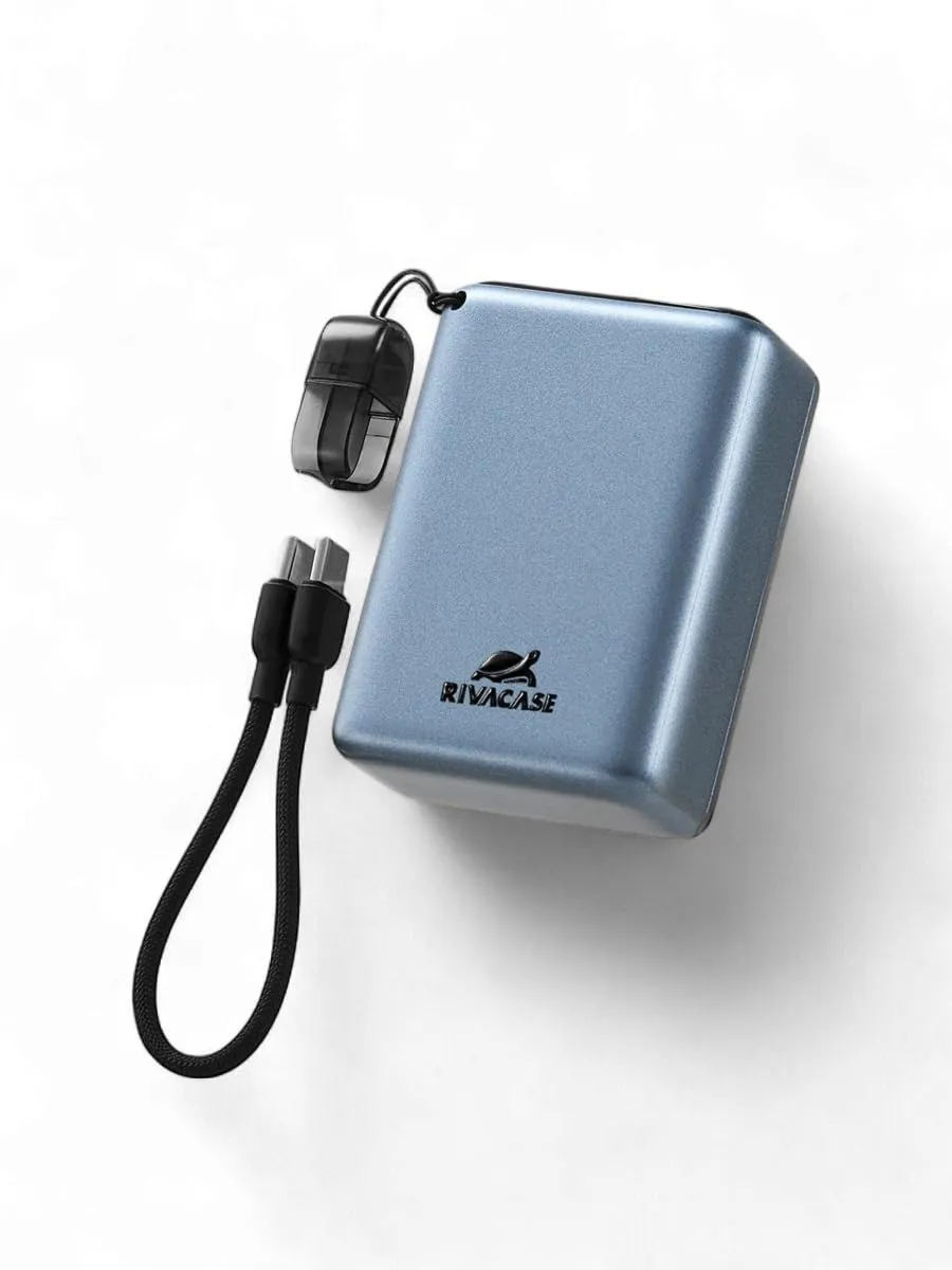 RIVACASE Turbo VA1031 Powerbank 10000 mAh 40W Dunkelgrau