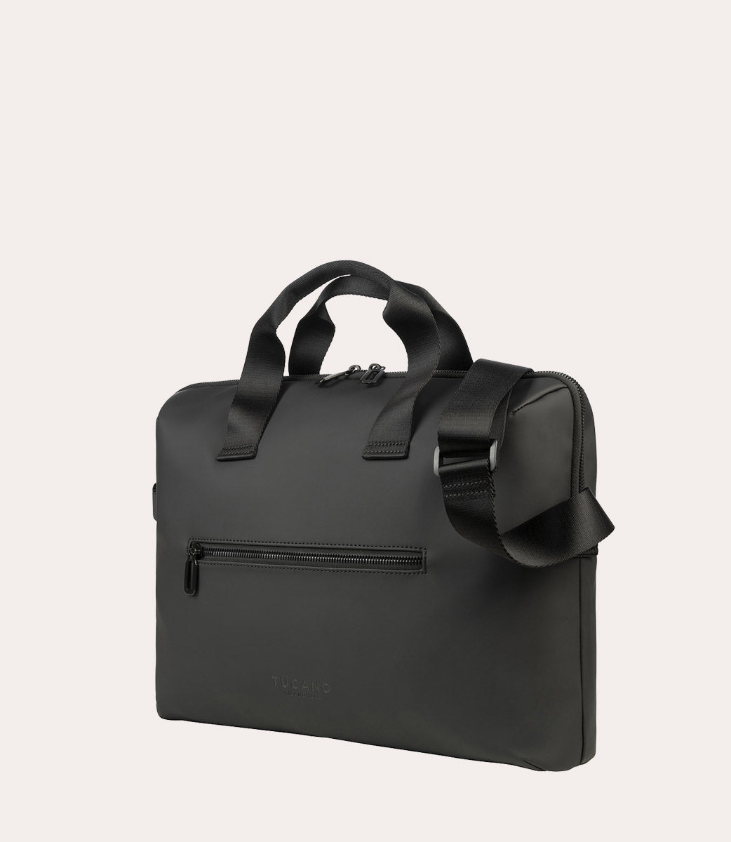 Tucano Gommo Laptoptasche 15,6 Zoll blau gummiert