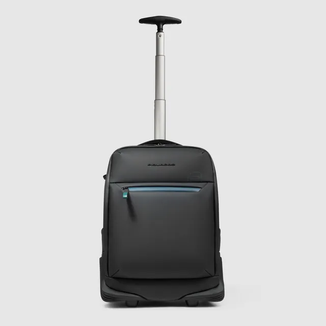 Piquadro PQ-Light Rucksack-Trolley 15,6 Zoll grün Kabine