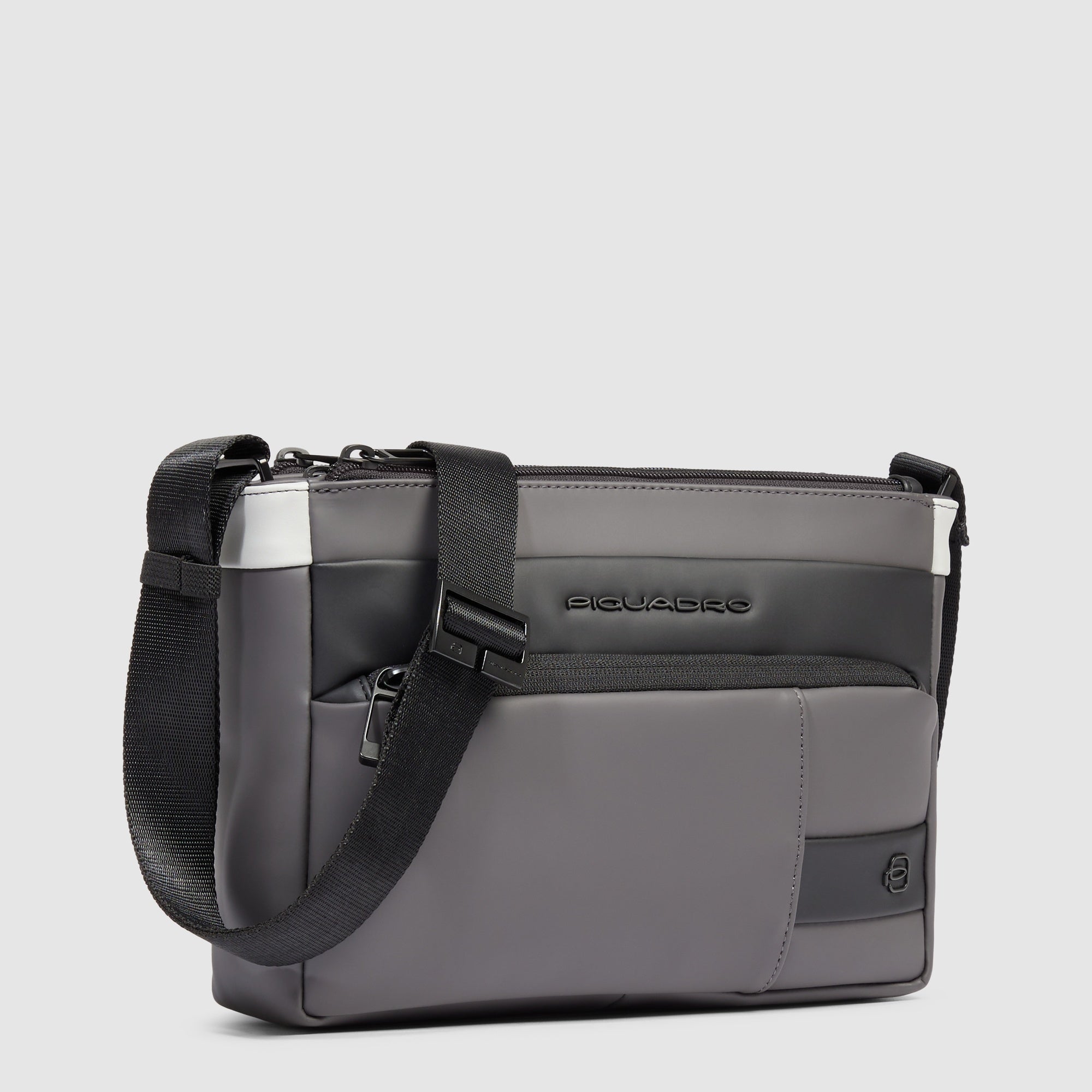 Piquadro Corner 2.0 Herren Umhängetasche Blau IPAD