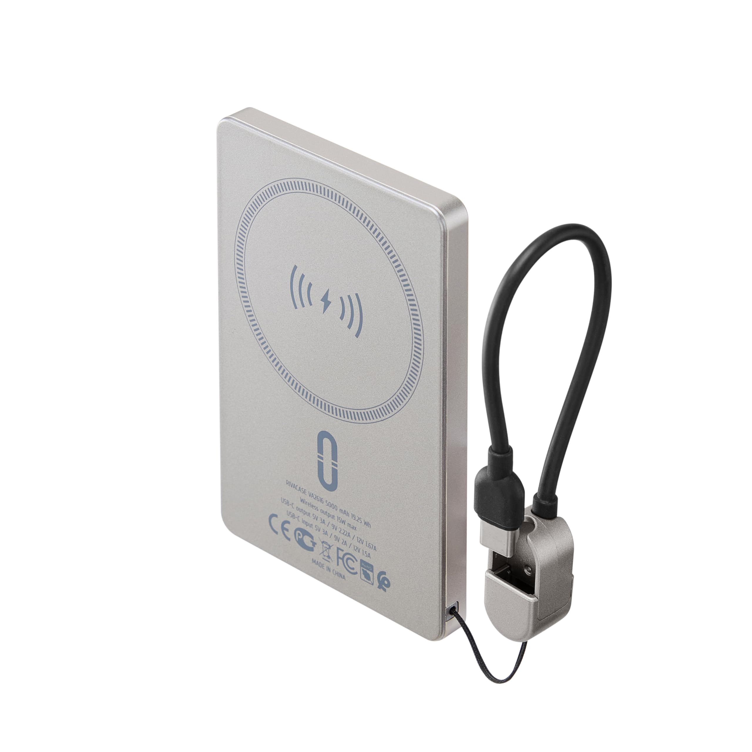 RIVACASE Freedom VA2616 Powerbank 5000 mAh MagSafe 15W