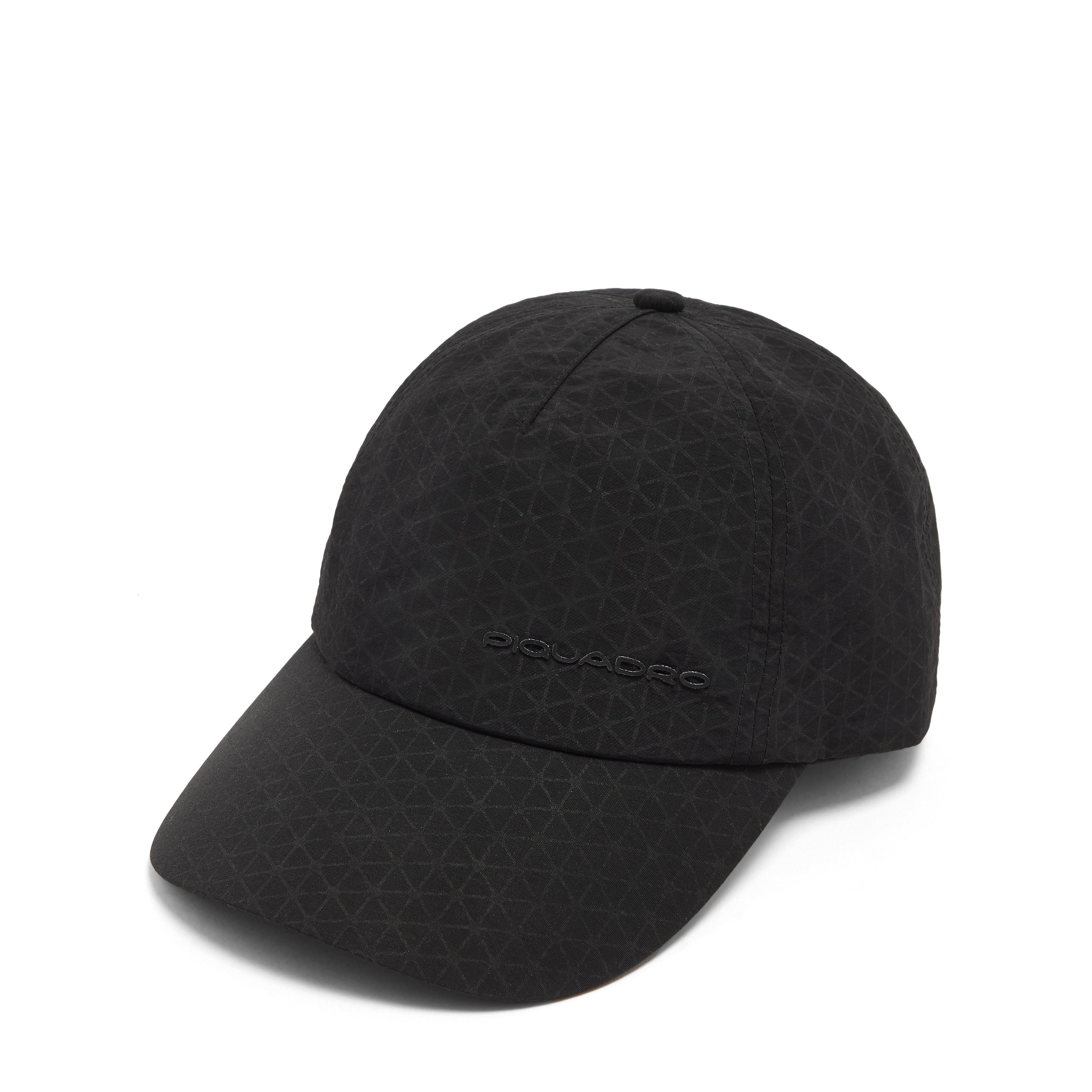 Piquadro Urban Baseballcap UV waterproof schwarz Stoff