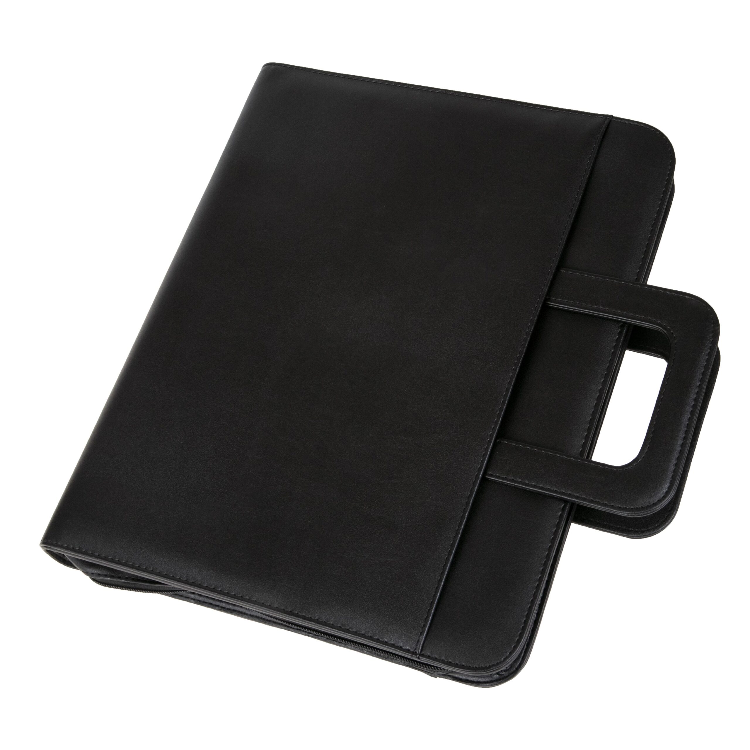 Lightpak Leonardo A4 Schreibmappe schwarz mit Griff