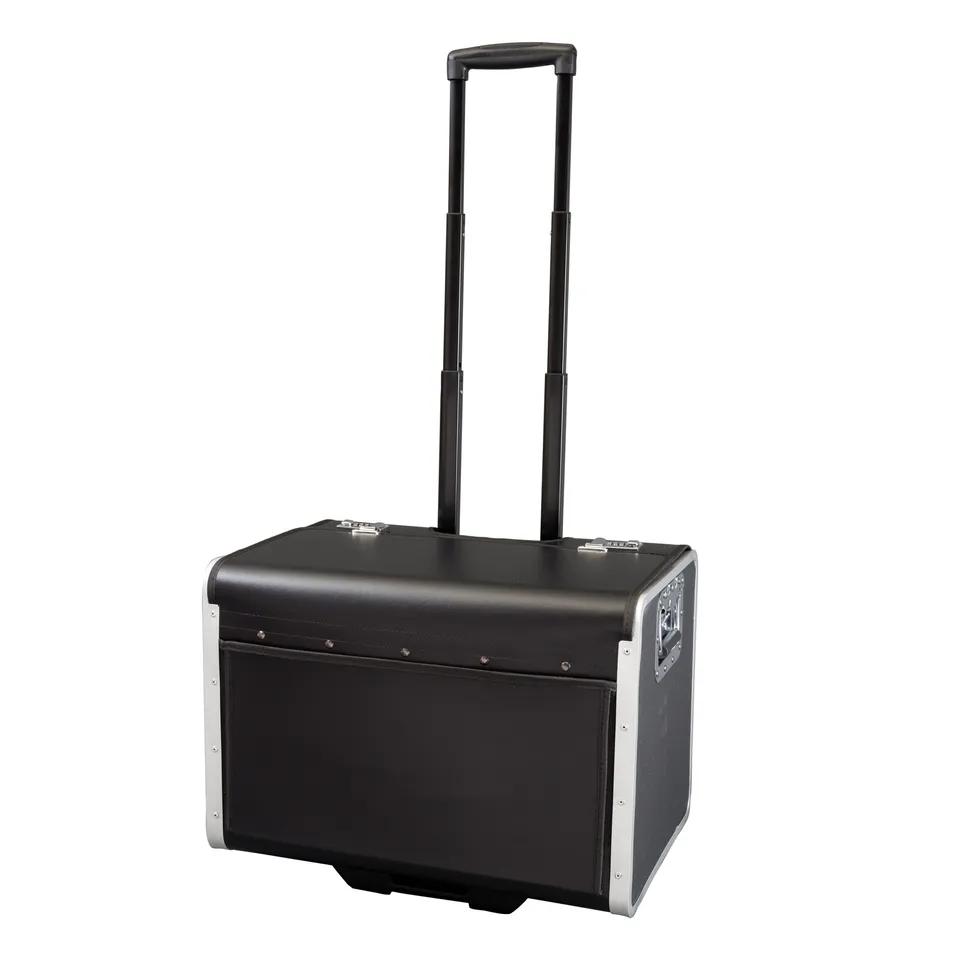 Lightpak Parma Aktenkoffer Trolley schwarz 7 Ordner Alurahmen