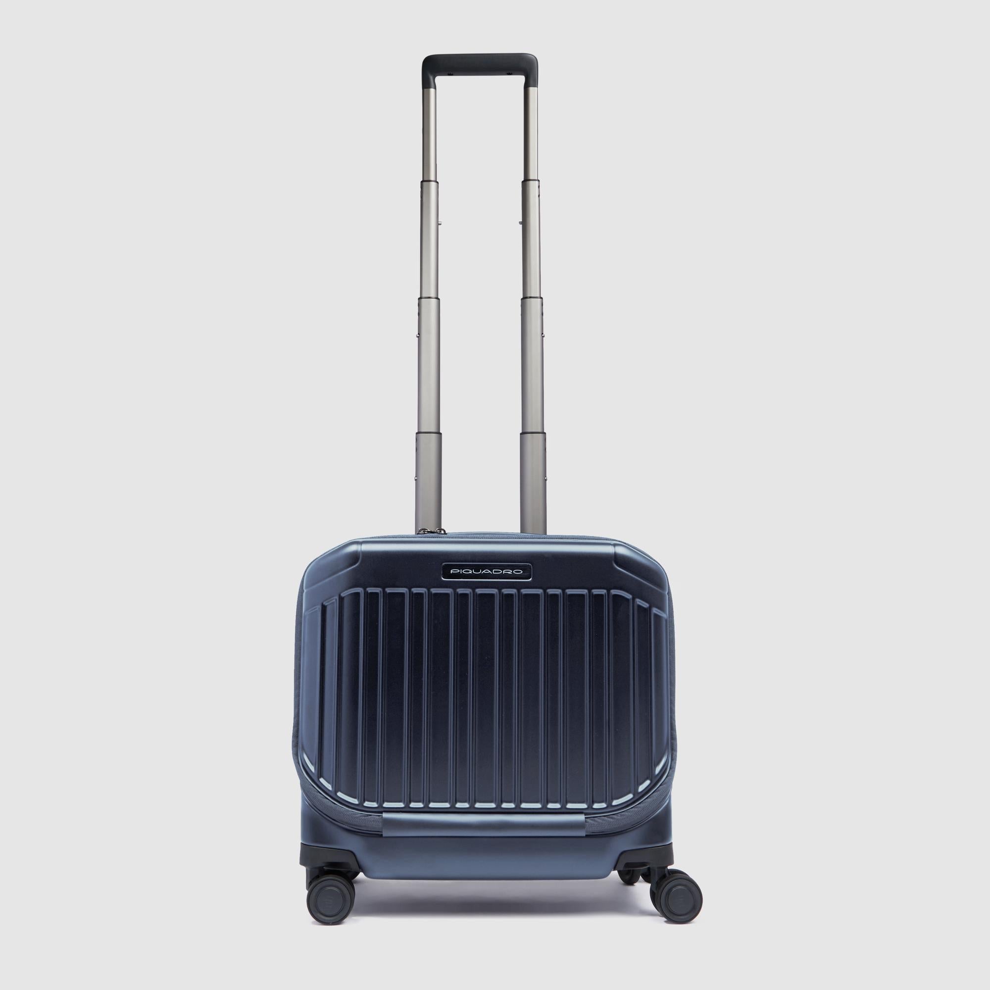 Piquadro PQLP Piloten-Trolley 15,6 Zoll Schwarz TSA