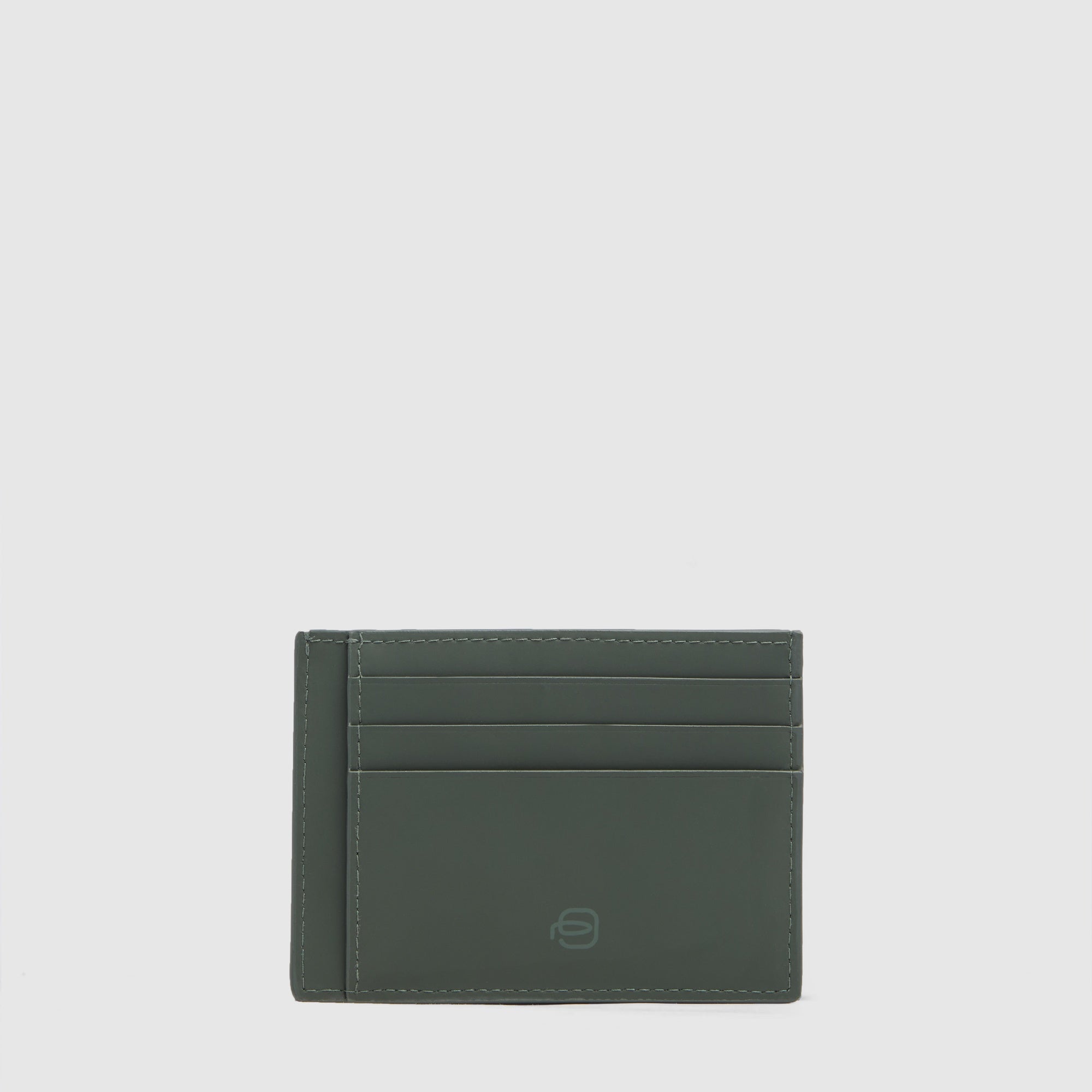 Piquadro Black Square Kartenetui Herren dünn schwarz